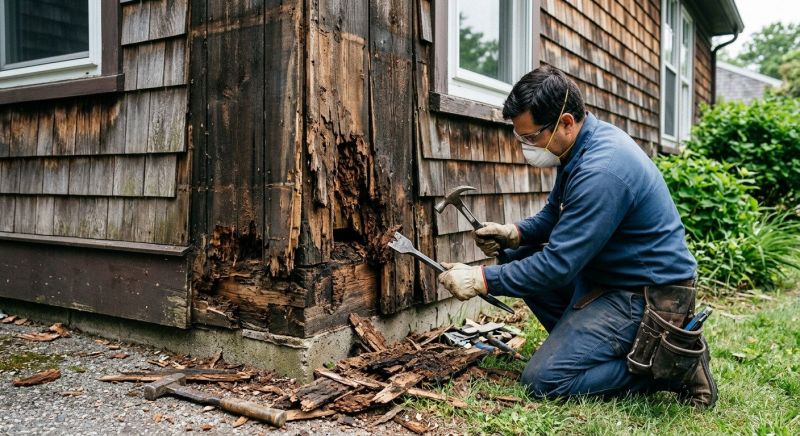 Decayed Wood Replacement in Conroe, TX