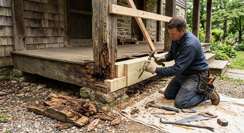 Decayed Wood Replacement in Overland Park, KS
