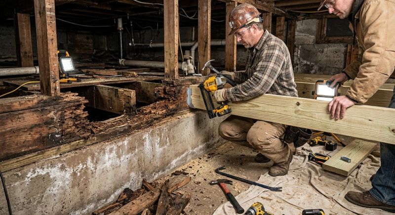 Structural Rot Repair in Olathe, KS