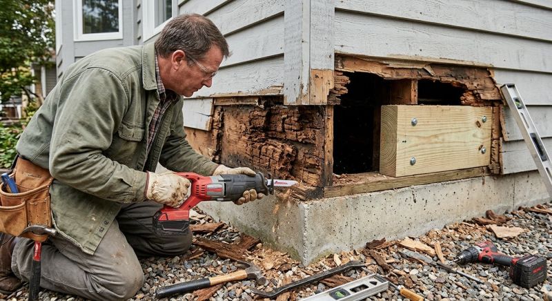 Wood Rot Repair in Kansas City, KS