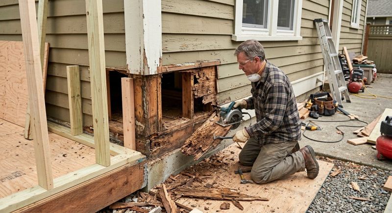 Dry Rot Repair in Kansas City, KS