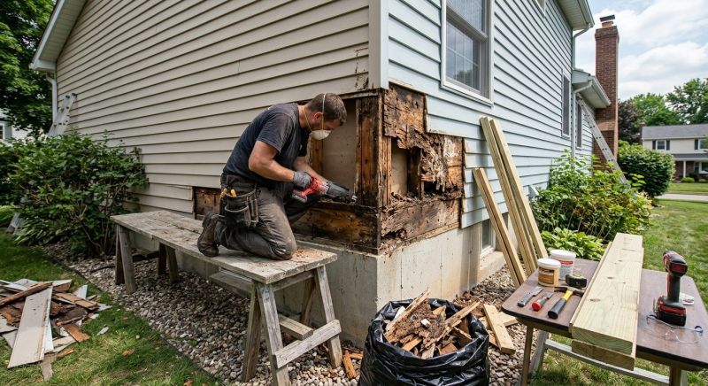 Structural Rot Repair in Wilmington, NC
