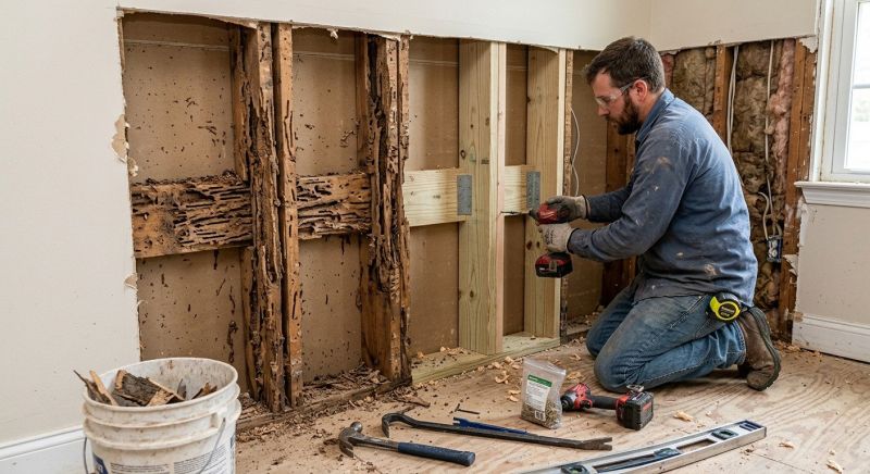 Termite Damage Restoration in Indianapolis, IN
