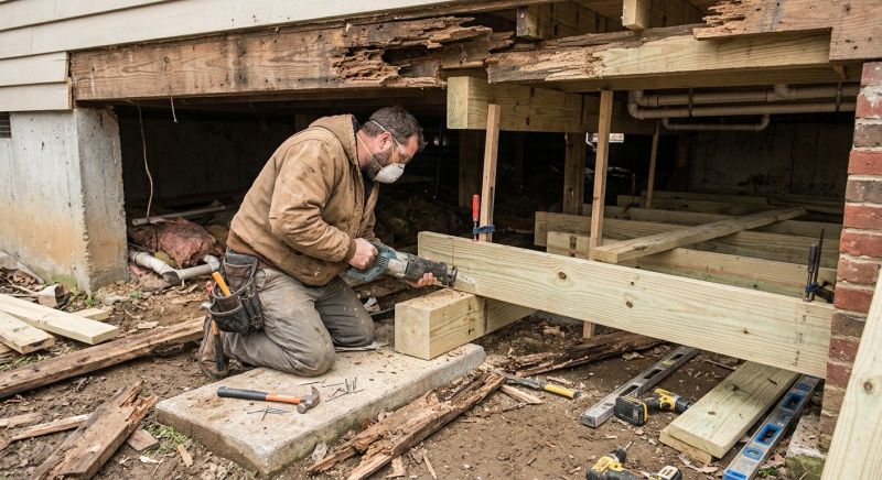 Termite Damage Restoration in Alpharetta, GA