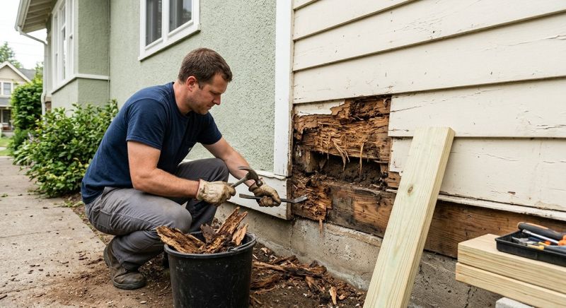 Wood Decay Removal in Conroe, TX