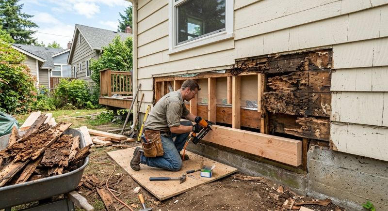 Wood Rot Removal in Arvada, CO